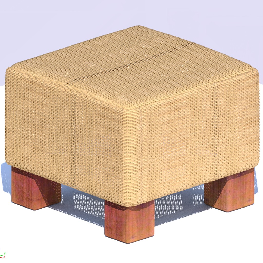 Basket Stool  preview image 4